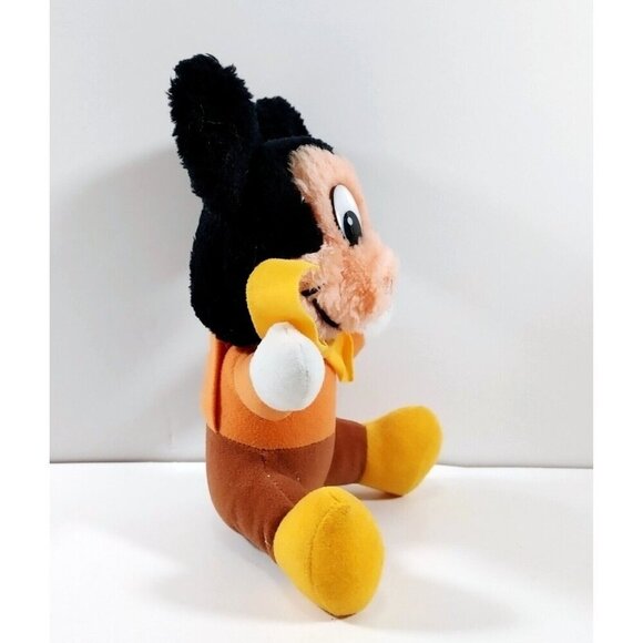 Vintage Disney Mickeys  Christmas Carol Stuffed Plush 7" Tiny Tim Mickey Mouse - Picture 2 of 4